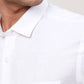 Park Avenue Men Blue Solid Regular Fit Cotton Half Sleeve Cutaway Collar Shirt