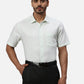 Park Avenue Regular Fit Checkered Light Red Shirt