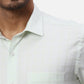Park Avenue Regular Fit Checkered Light Red Shirt