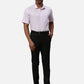 Park Avenue Regular Fit Solid Medium Violet Shirt