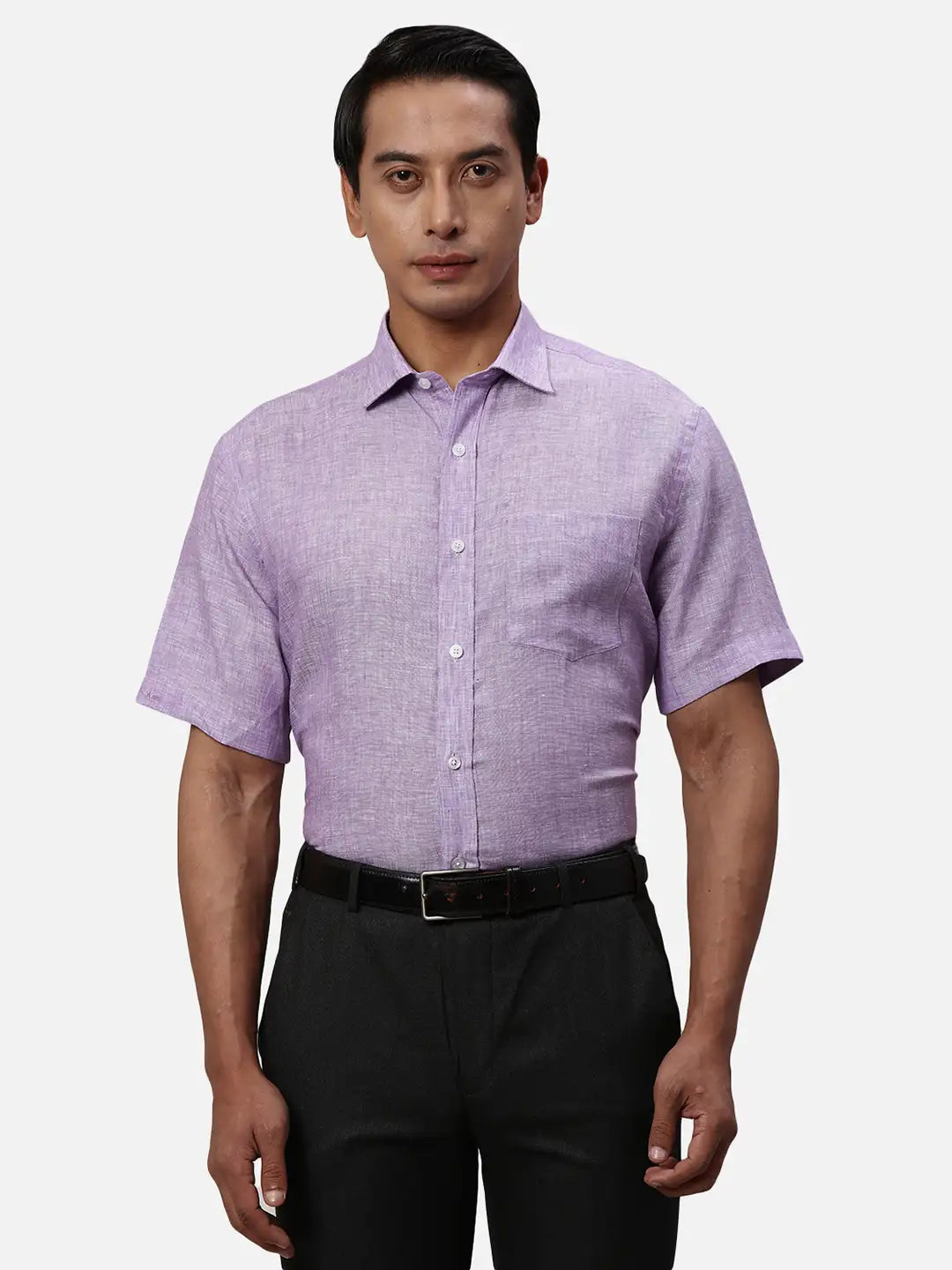 Park Avenue Regular Fit Solid White Shirt