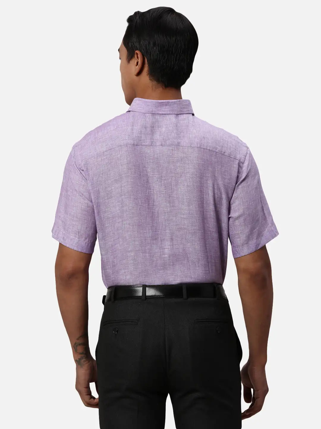 Park Avenue Regular Fit Solid White Shirt