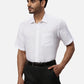 Park Avenue Regular Fit Checkered Medium Blue Shirt