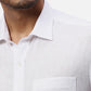 Park Avenue Regular Fit Checkered Medium Blue Shirt