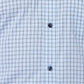 Park Avenue Men Blue Checks Regular Fit Cotton Half Sleeve Ainsley Collar Shirt