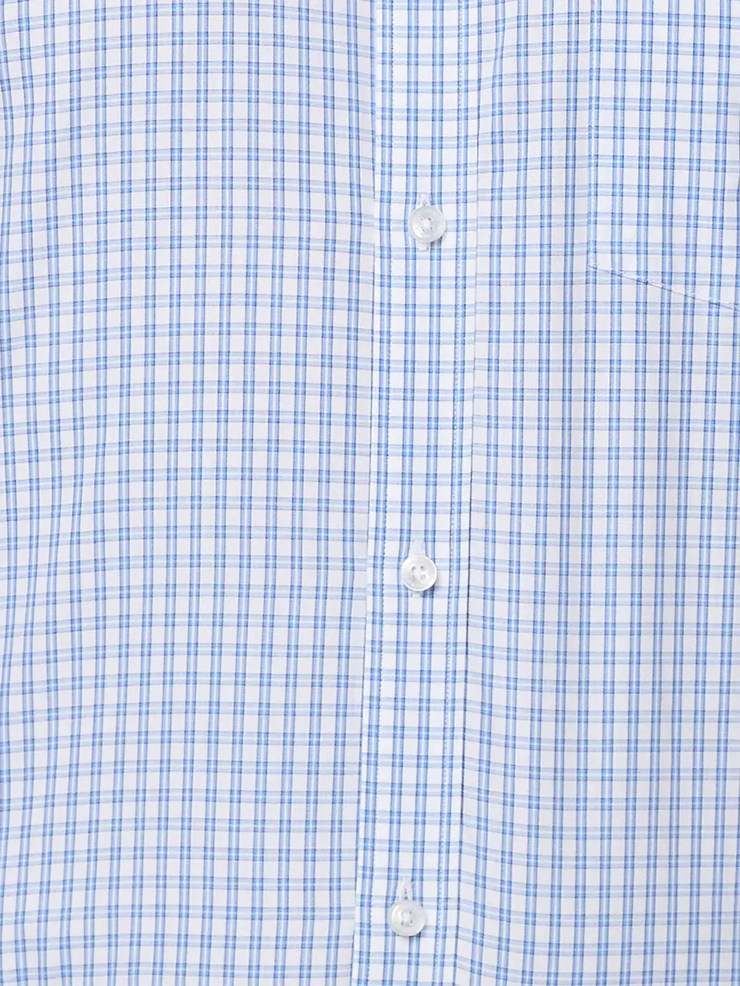 Park Avenue Men Grey Checks Regular Fit Cotton Half Sleeve Ainsley Collar Shirt