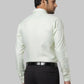 Park Avenue Men Petrol Structure Slim Fit Polyester Blend Shirt