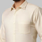 Men Slim Fit Pink Shirt
