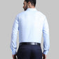 Men Tailored Fit  Blue T-Shirt