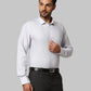 Men Slim Fit Pink Shirt