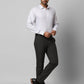 Men Slim Fit Pink Shirt