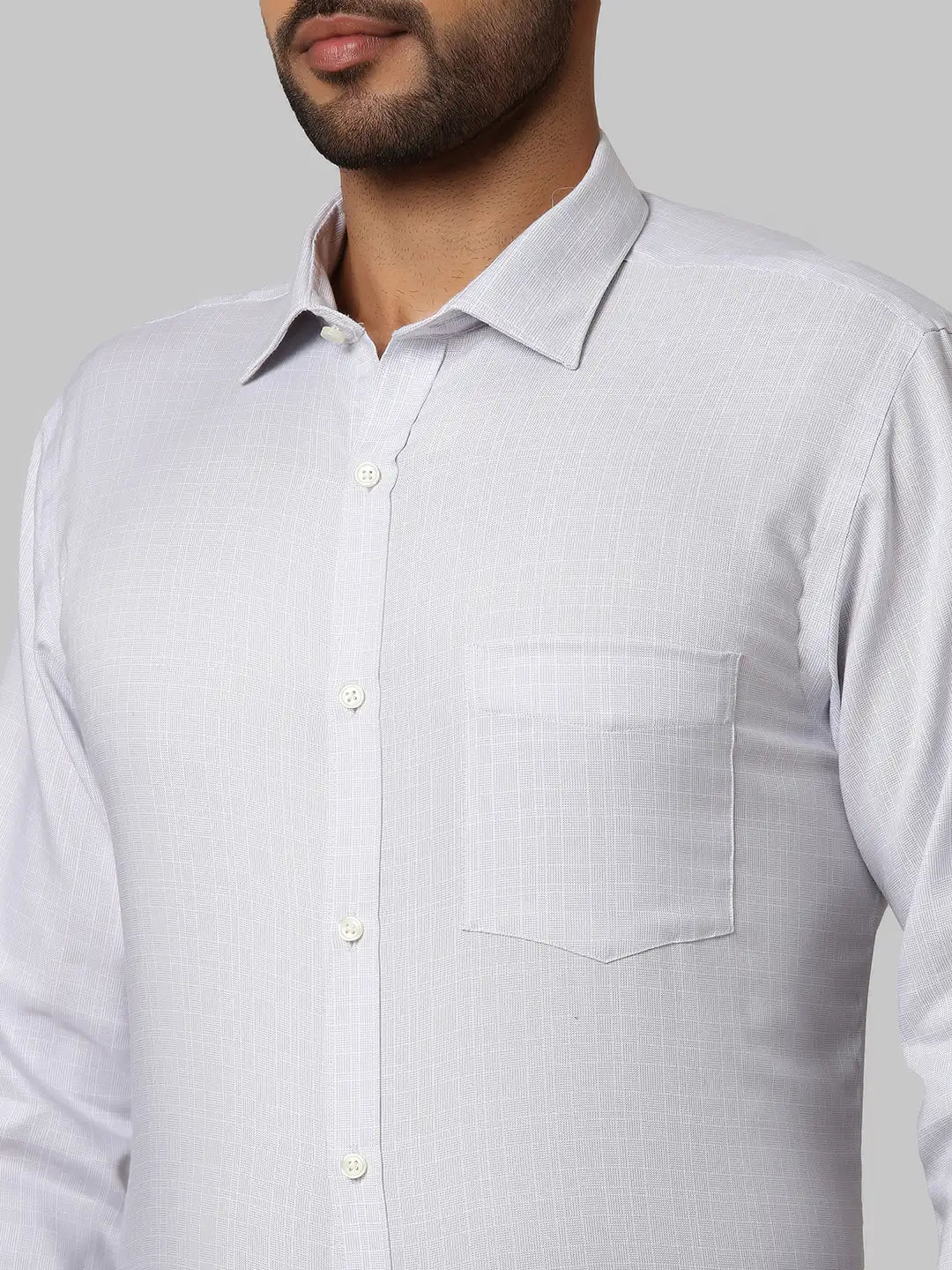 Men Slim Fit Pink Shirt