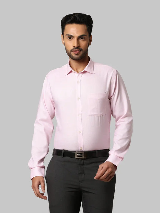 Men Slim Fit Violet Shirt