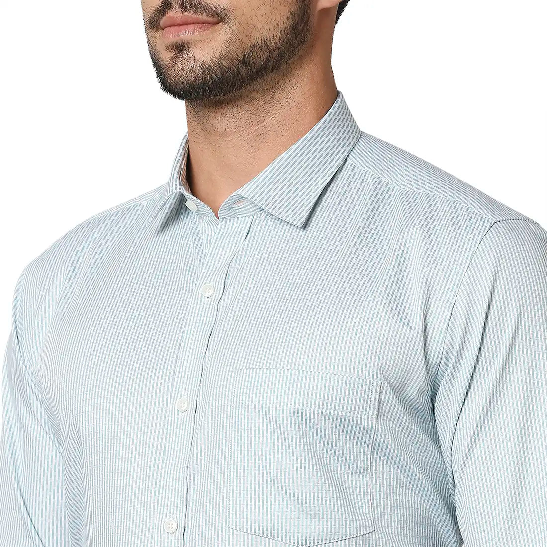 Men Slim Fit Medium Fawn Shirt