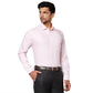 Men Slim Fit Light Red Shirt