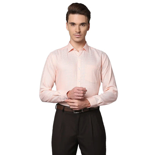 Men Slim Fit Light Blue Shirt