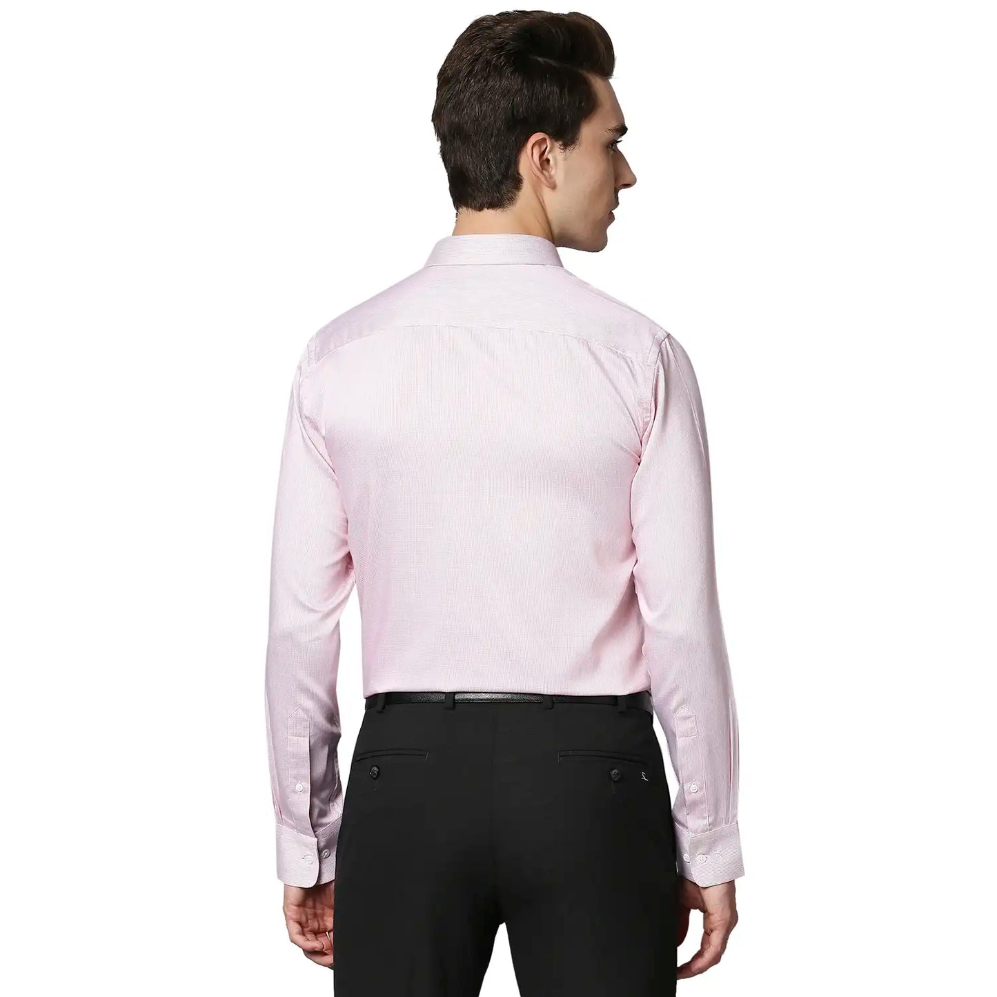 Men Slim Fit Light Blue Shirt