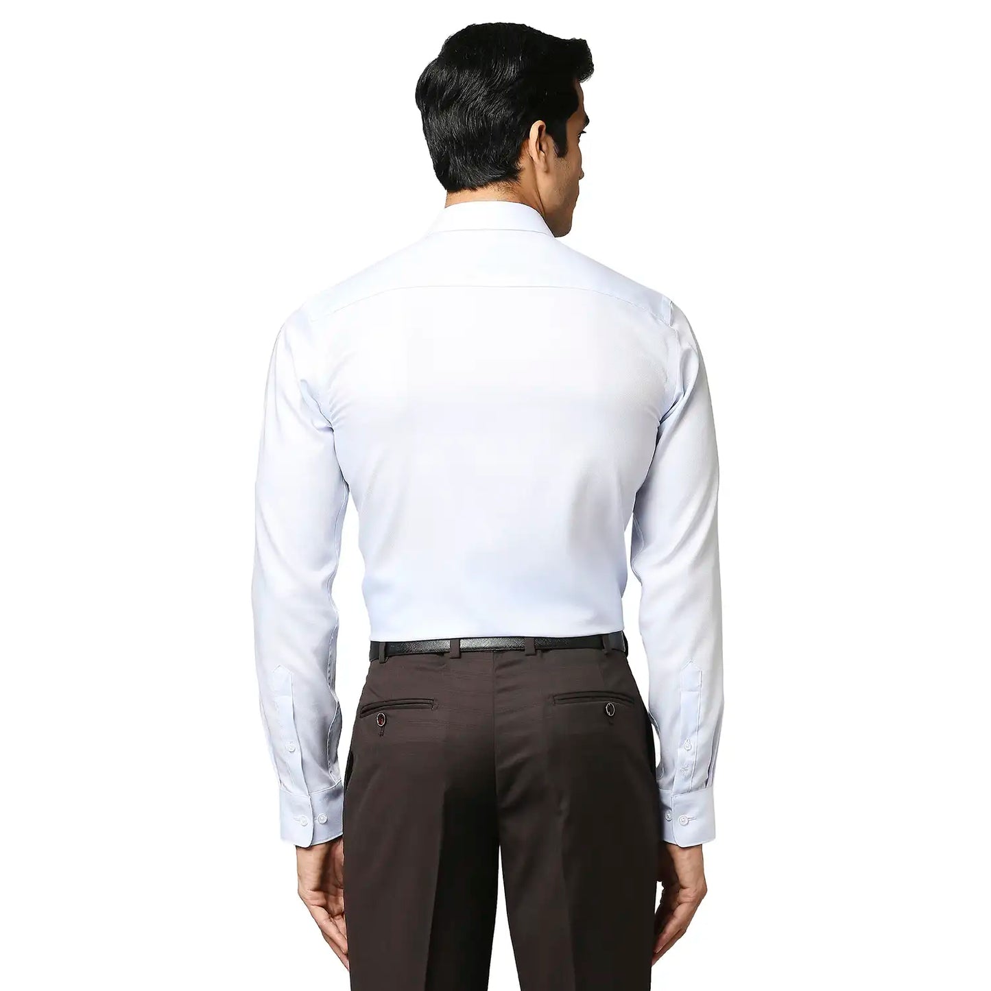 Men Slim Fit Light Red Shirt