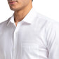 Men Slim Fit Light Green Shirt