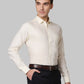 Men Slim Fit White Shirt