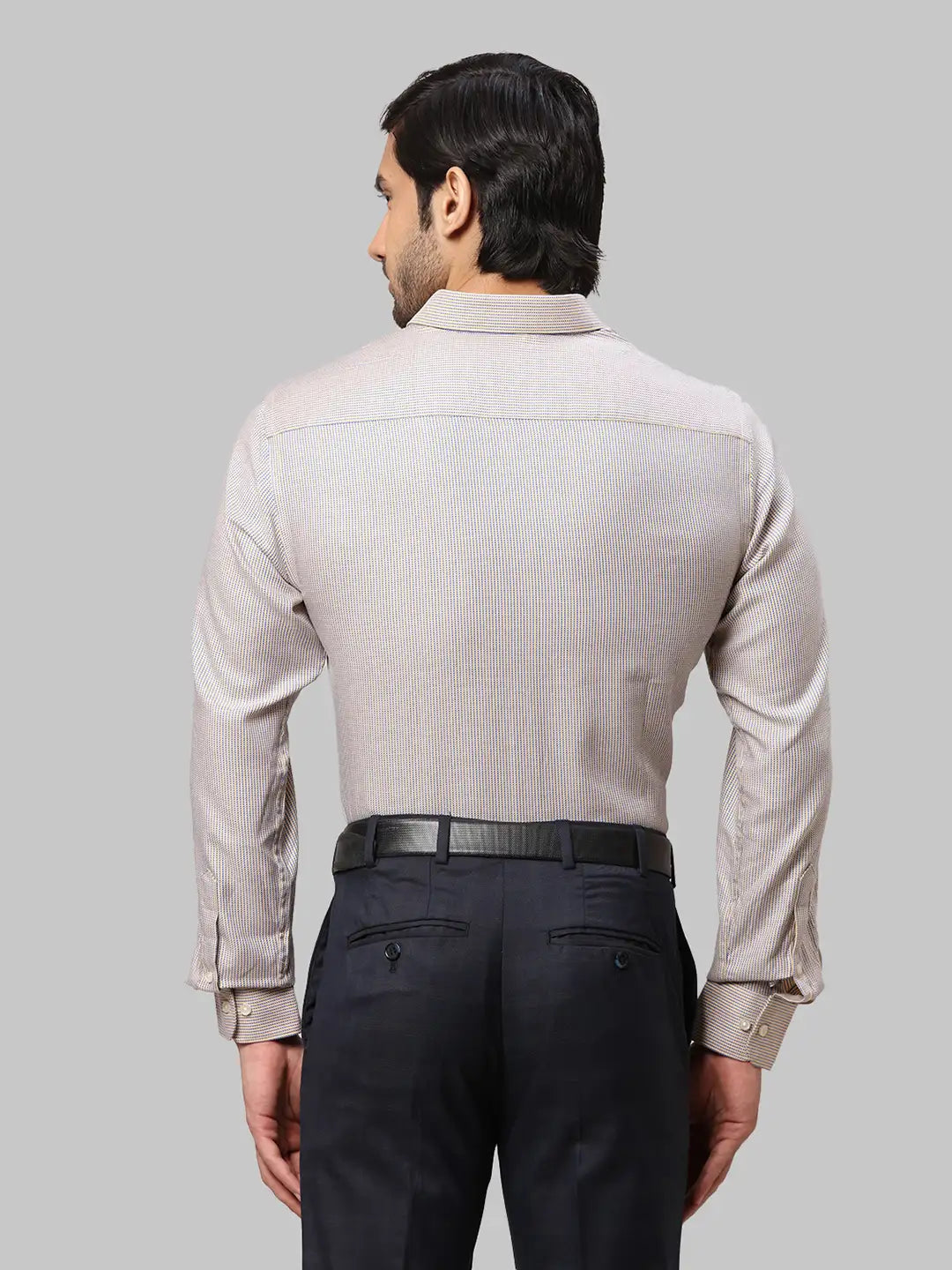Men Slim Fit Blue Shirt