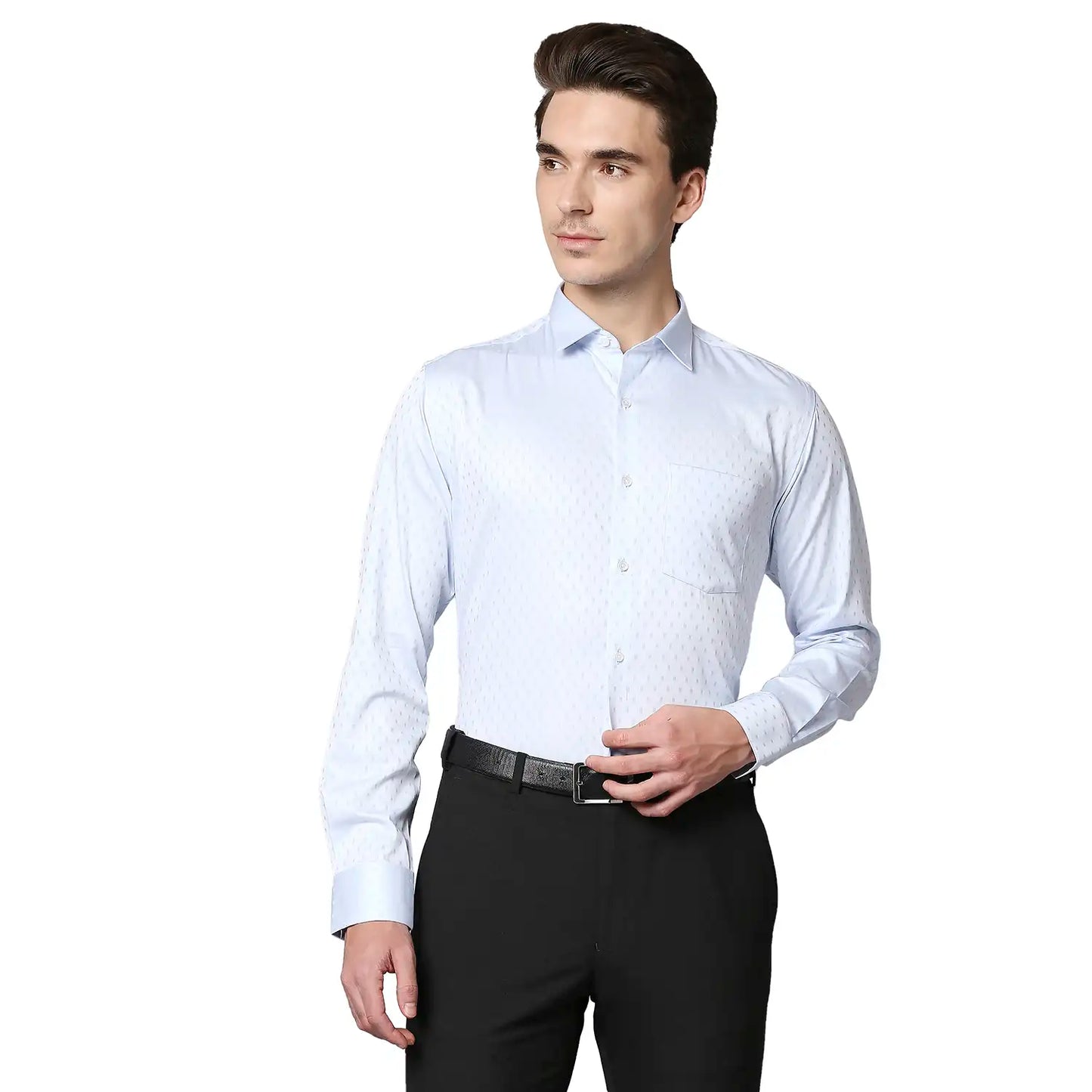 Men Slim Fit Medium Yellow Shirt