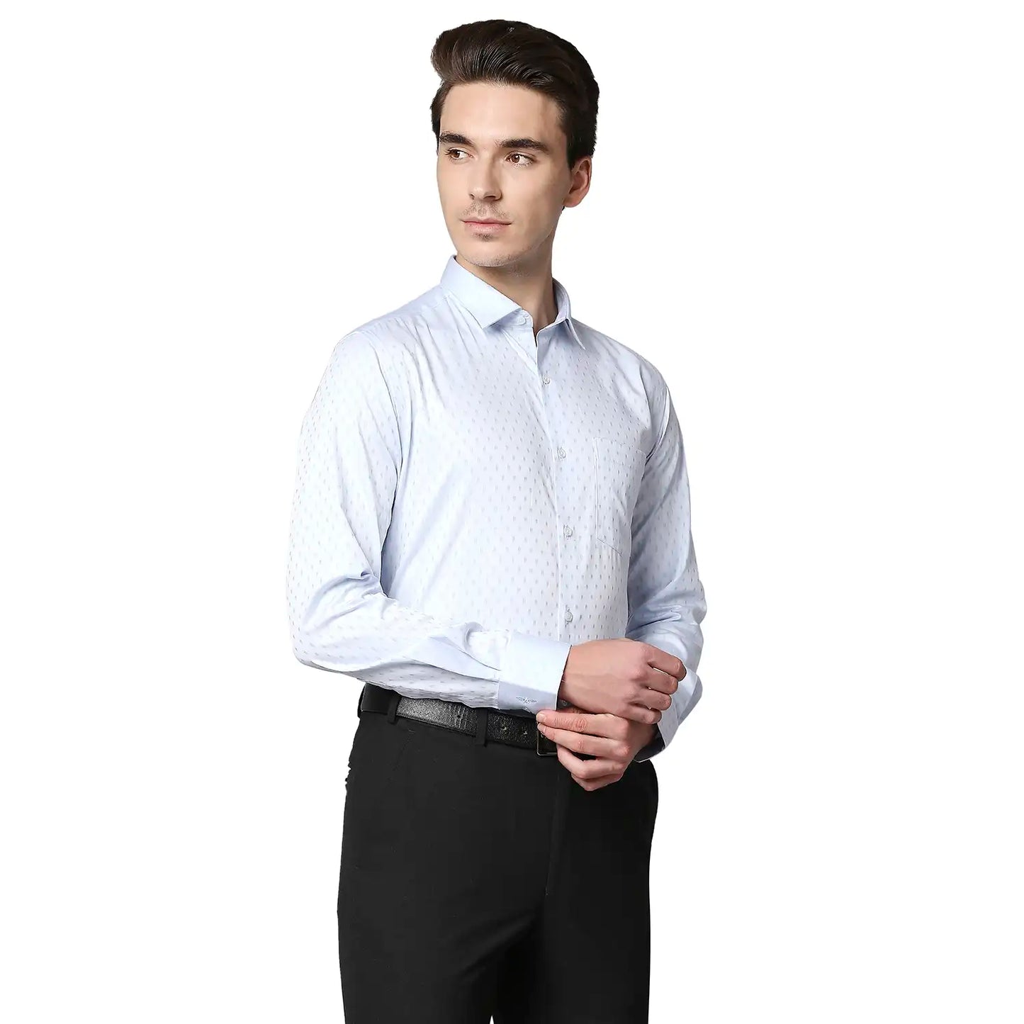 Men Slim Fit Medium Yellow Shirt
