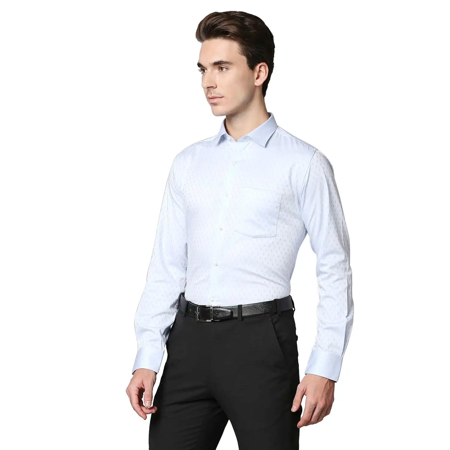 Men Slim Fit Medium Yellow Shirt
