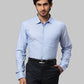 Men Slim Fit Blue Shirt