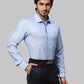 Men Slim Fit Blue Shirt