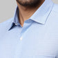 Men Slim Fit Blue Shirt