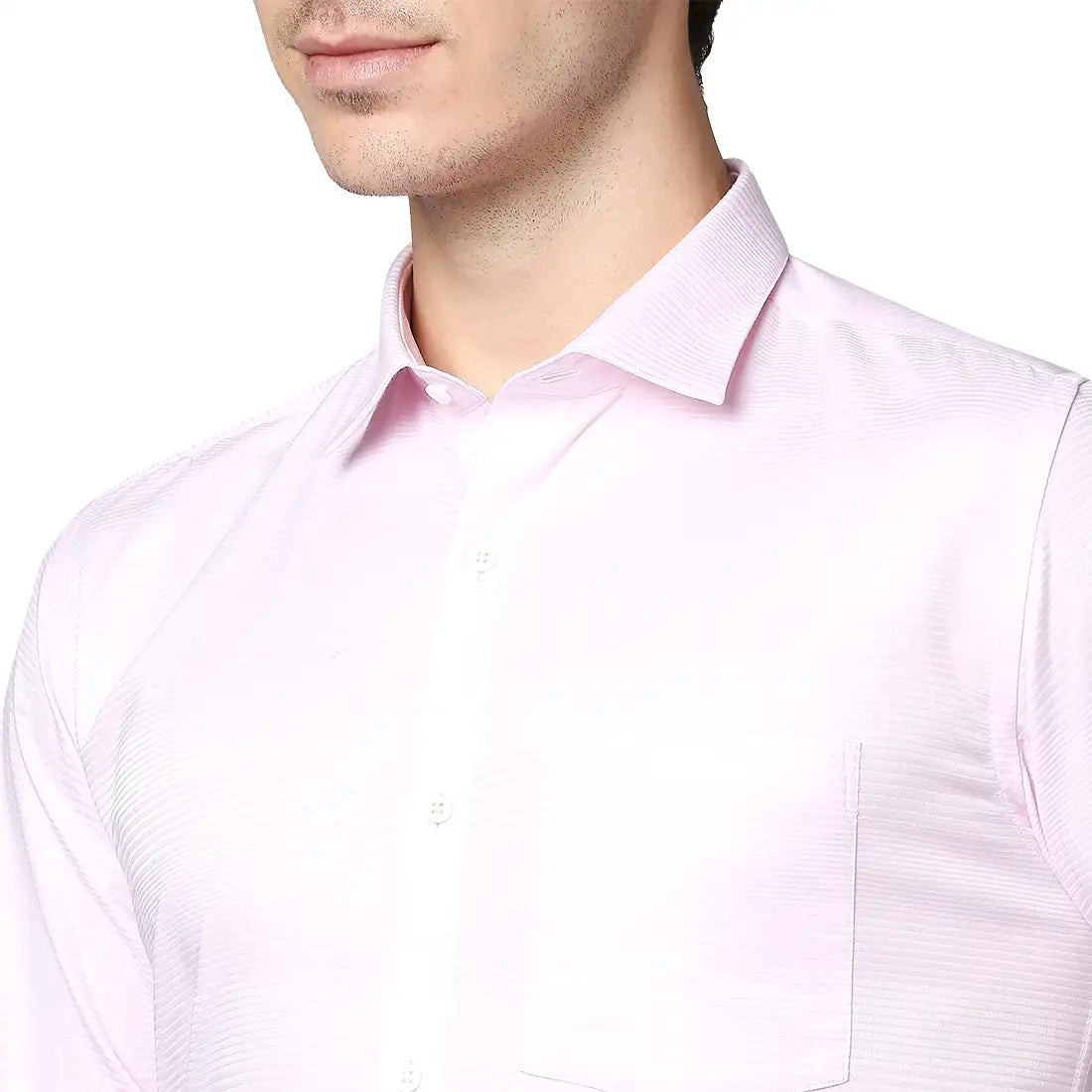 Men Slim Fit Medium Blue Shirt