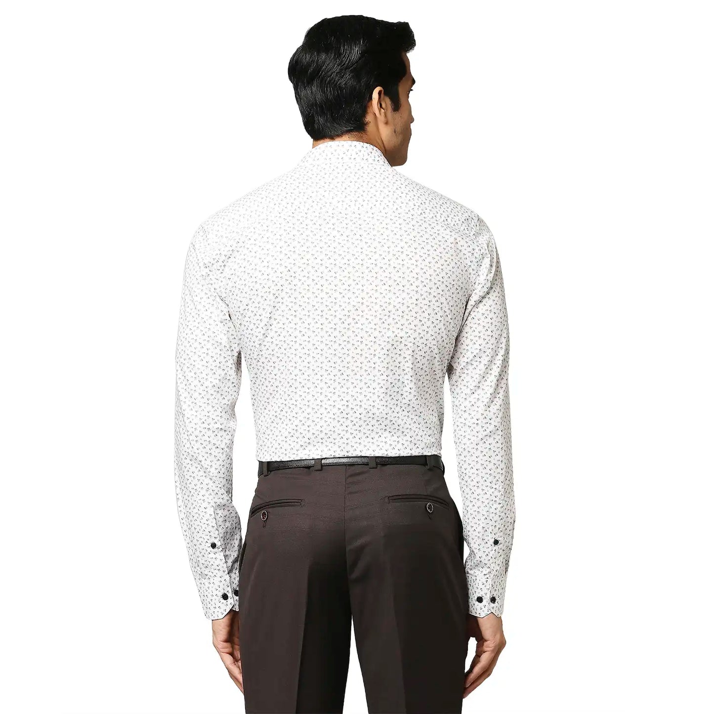 Men Slim Fit Light Red Shirt
