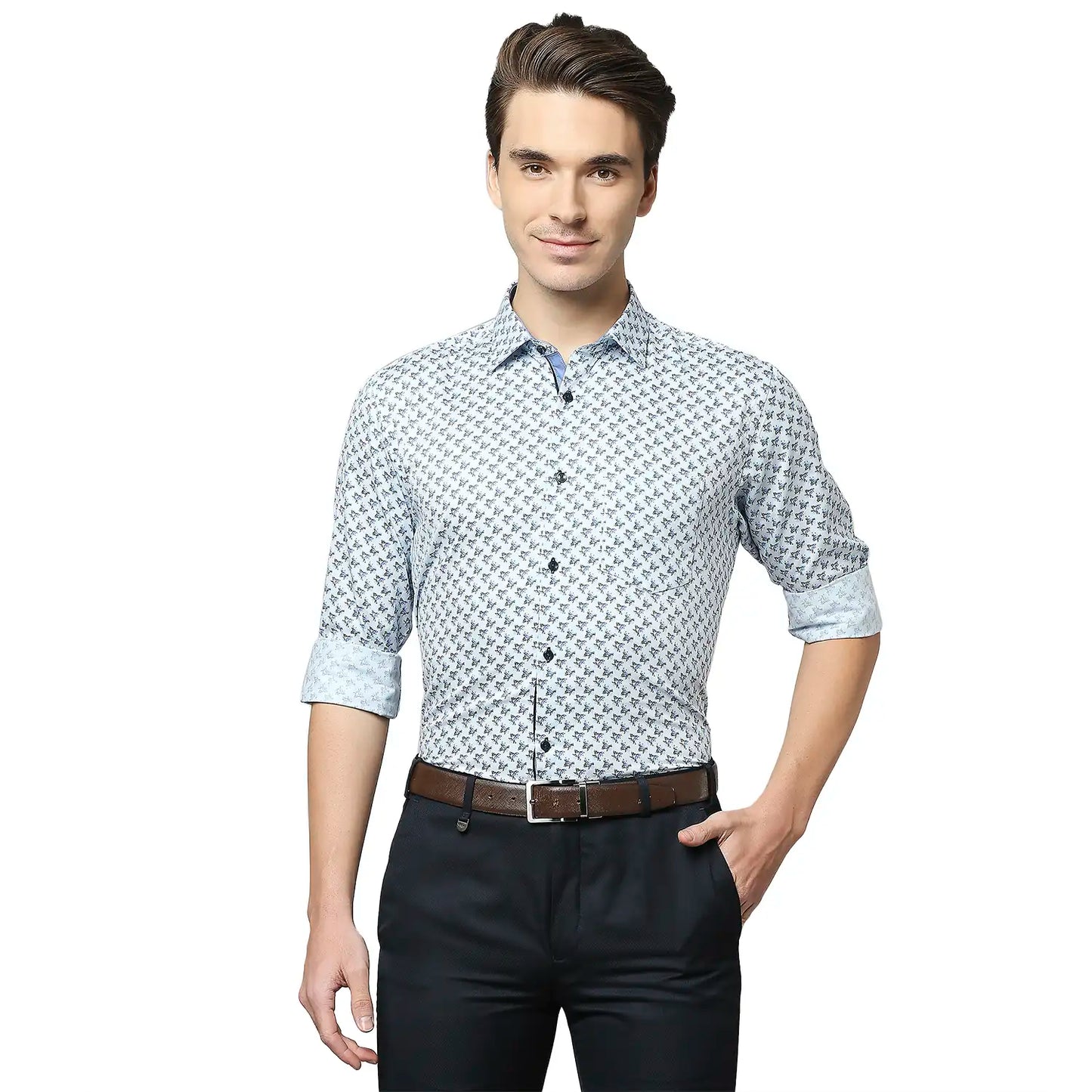 Park Avenue Light Blue Shirts