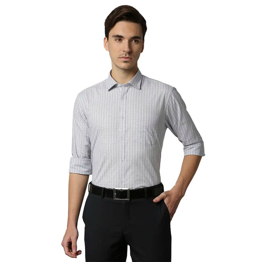 Men Slim Fit Medium Yellow Shirt