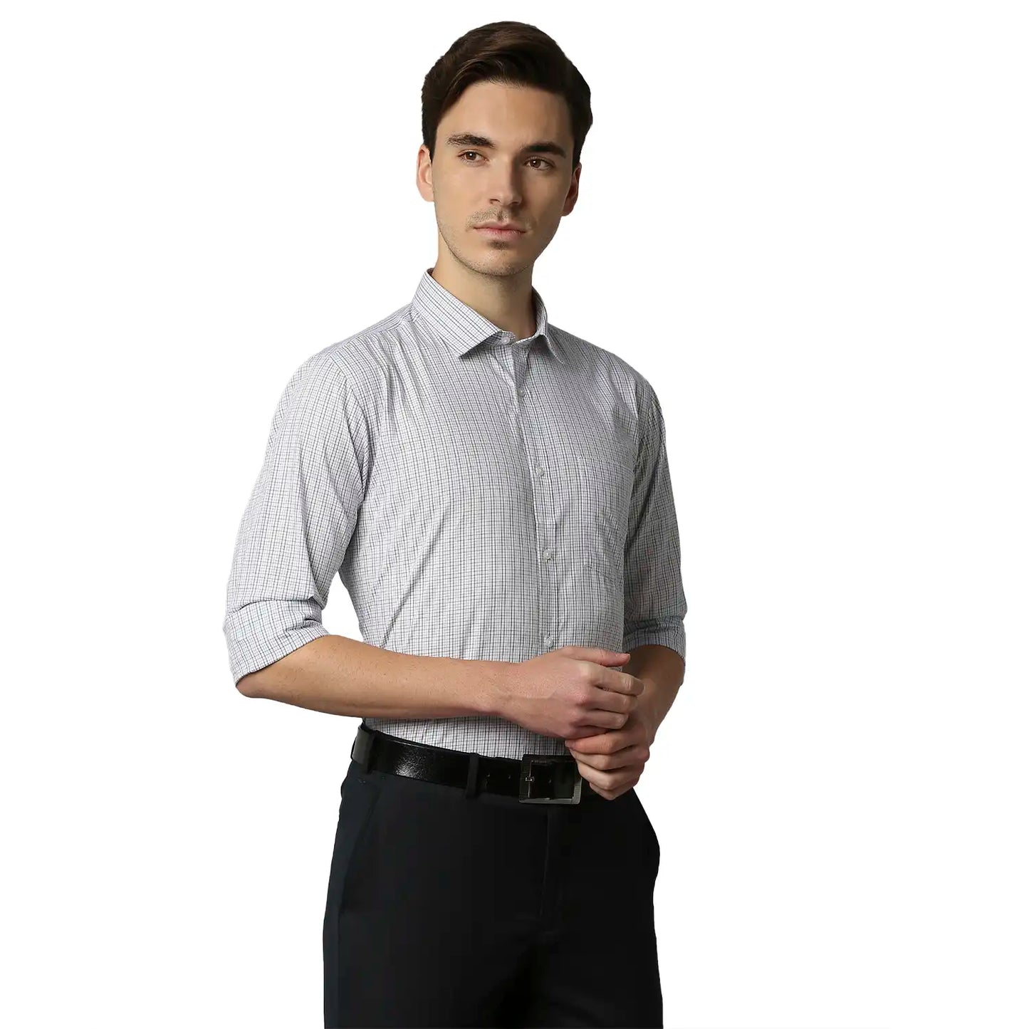 Men Slim Fit Medium Yellow Shirt