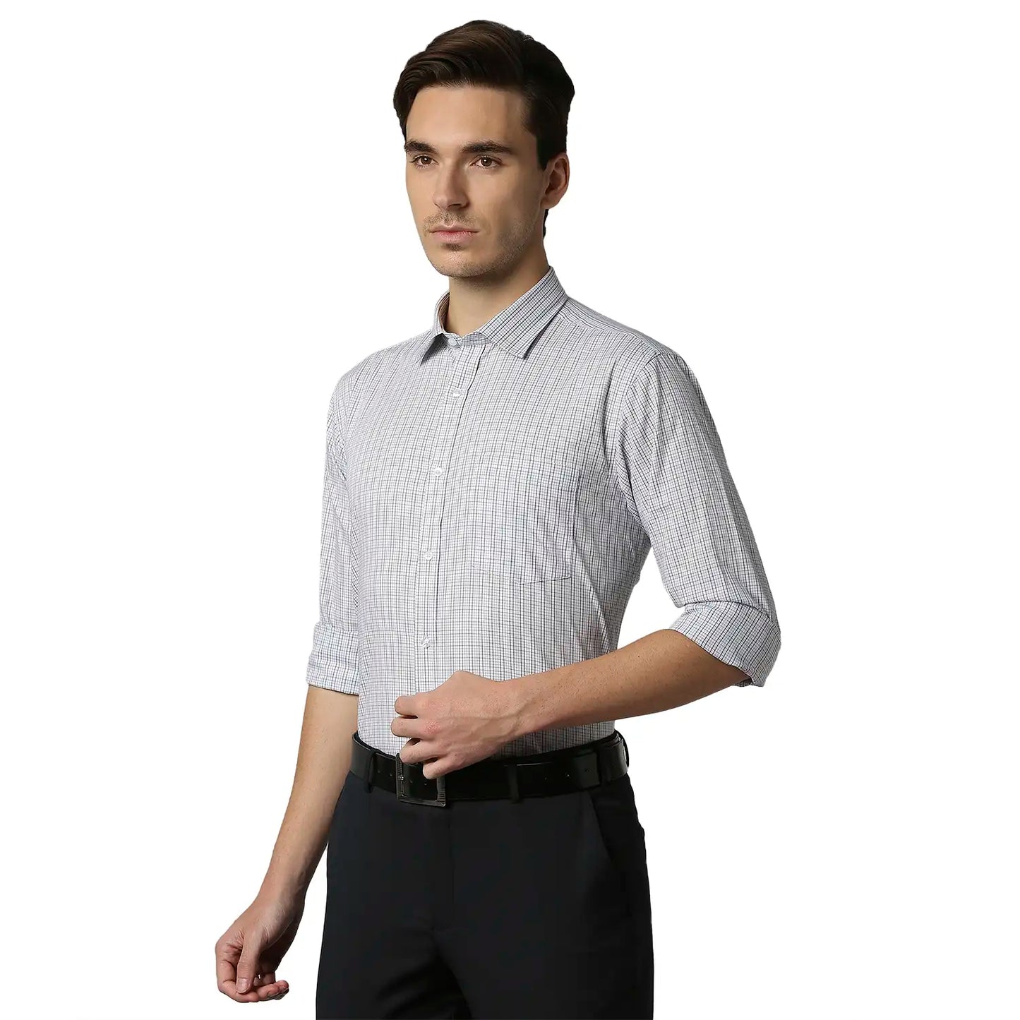 Men Slim Fit Medium Yellow Shirt