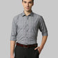 Park Avenue Men Blue Solid Slim Fit Cotton Shirt