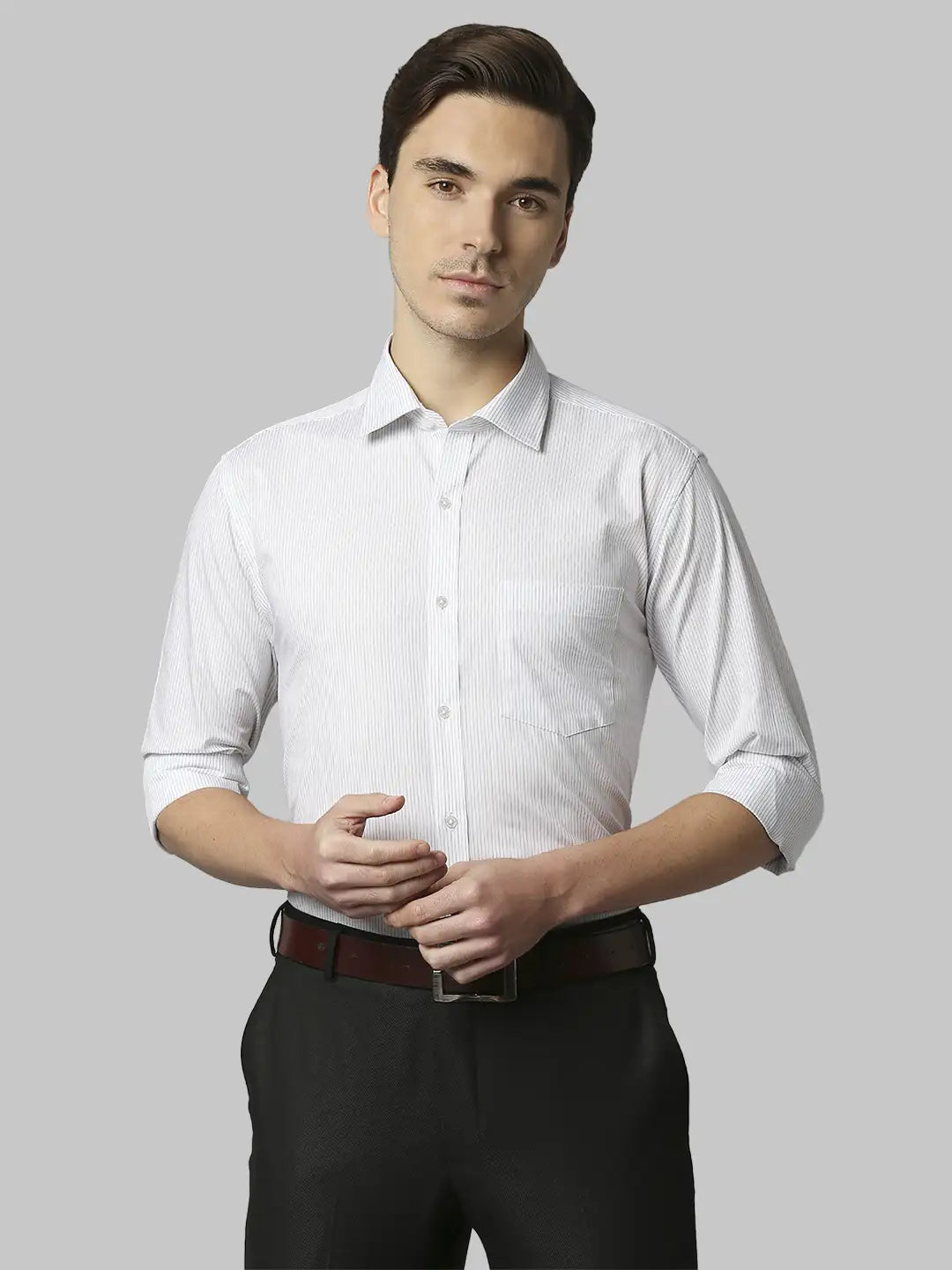 Men Slim Fit Red Shirt