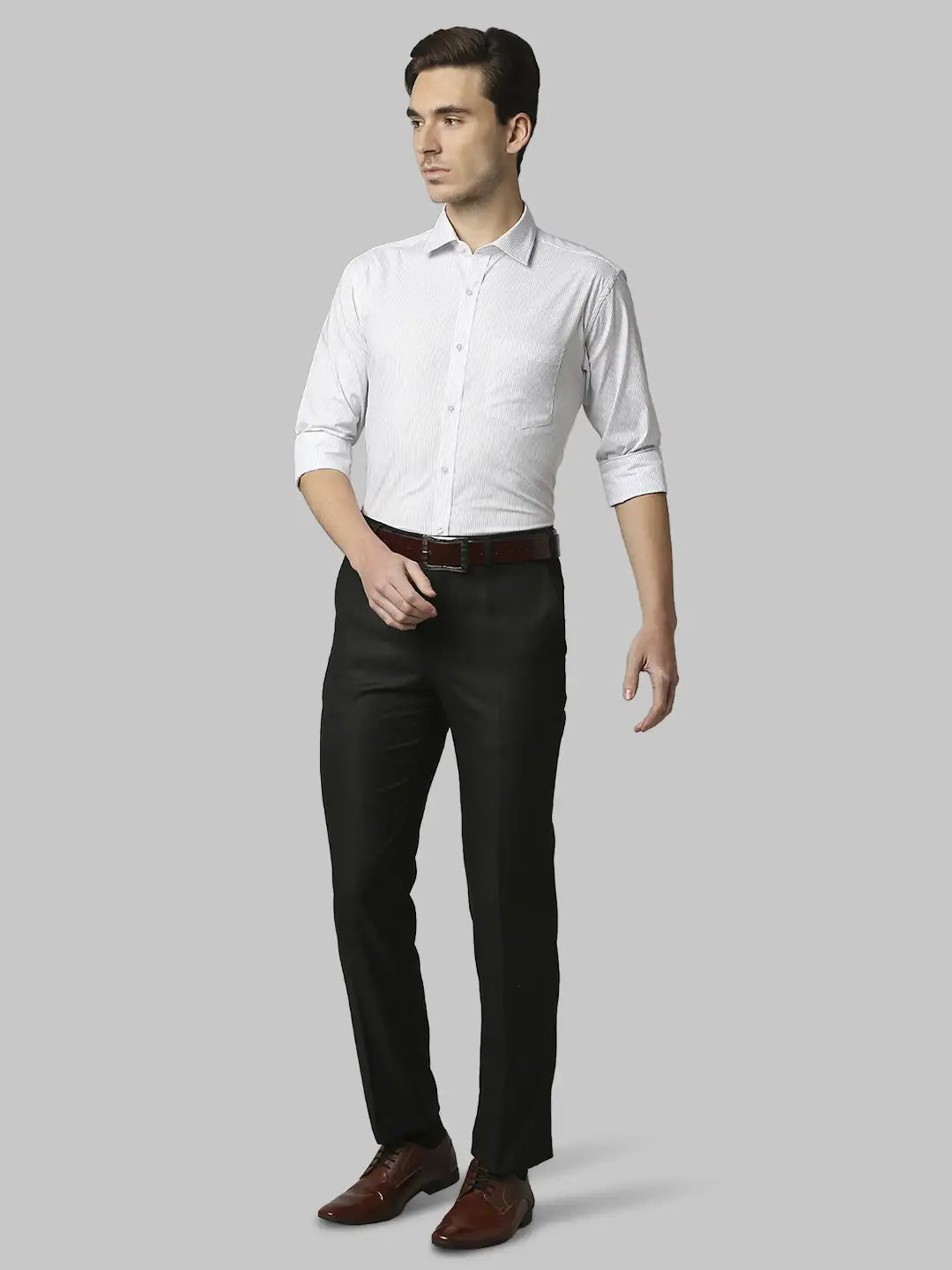 Men Slim Fit Red Shirt