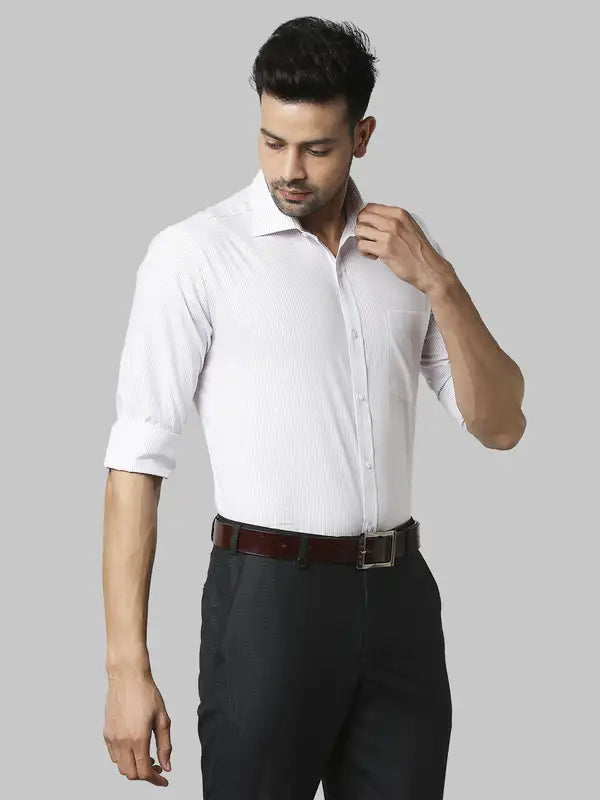Men Slim Fit Green Shirt