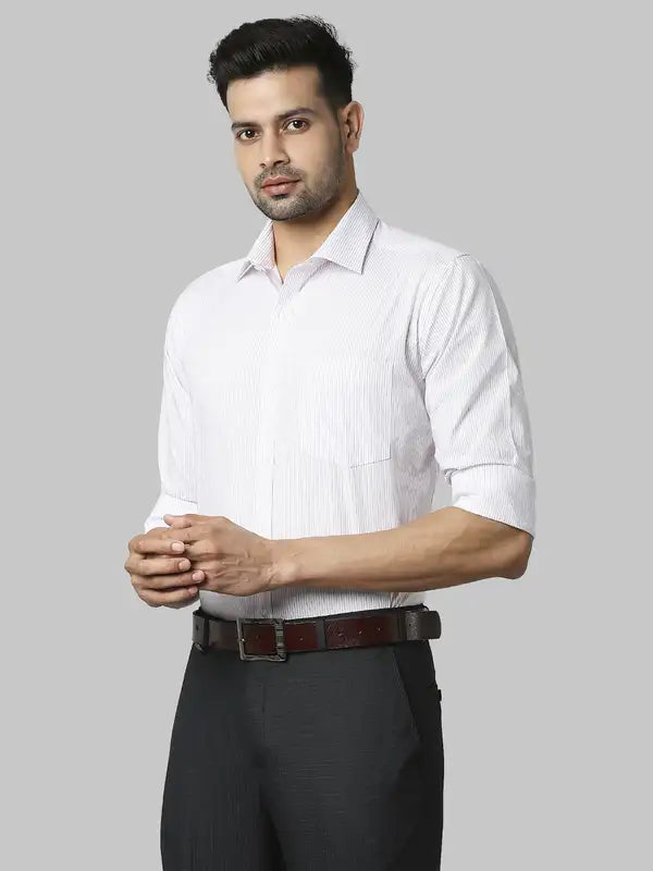 Men Slim Fit Green Shirt