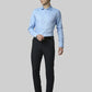 Men Slim Fit Blue Shirt