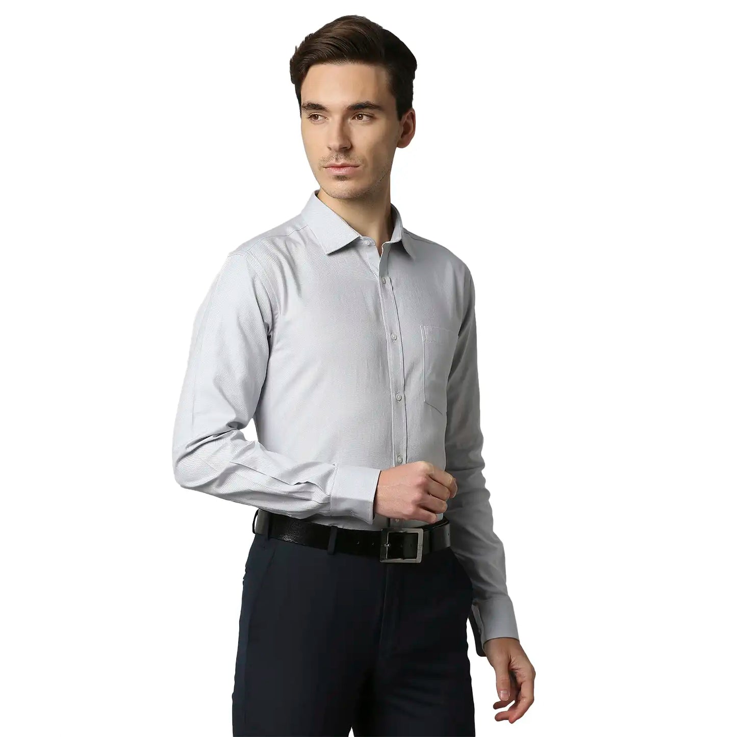 Men Slim Fit Medium Red Shirt