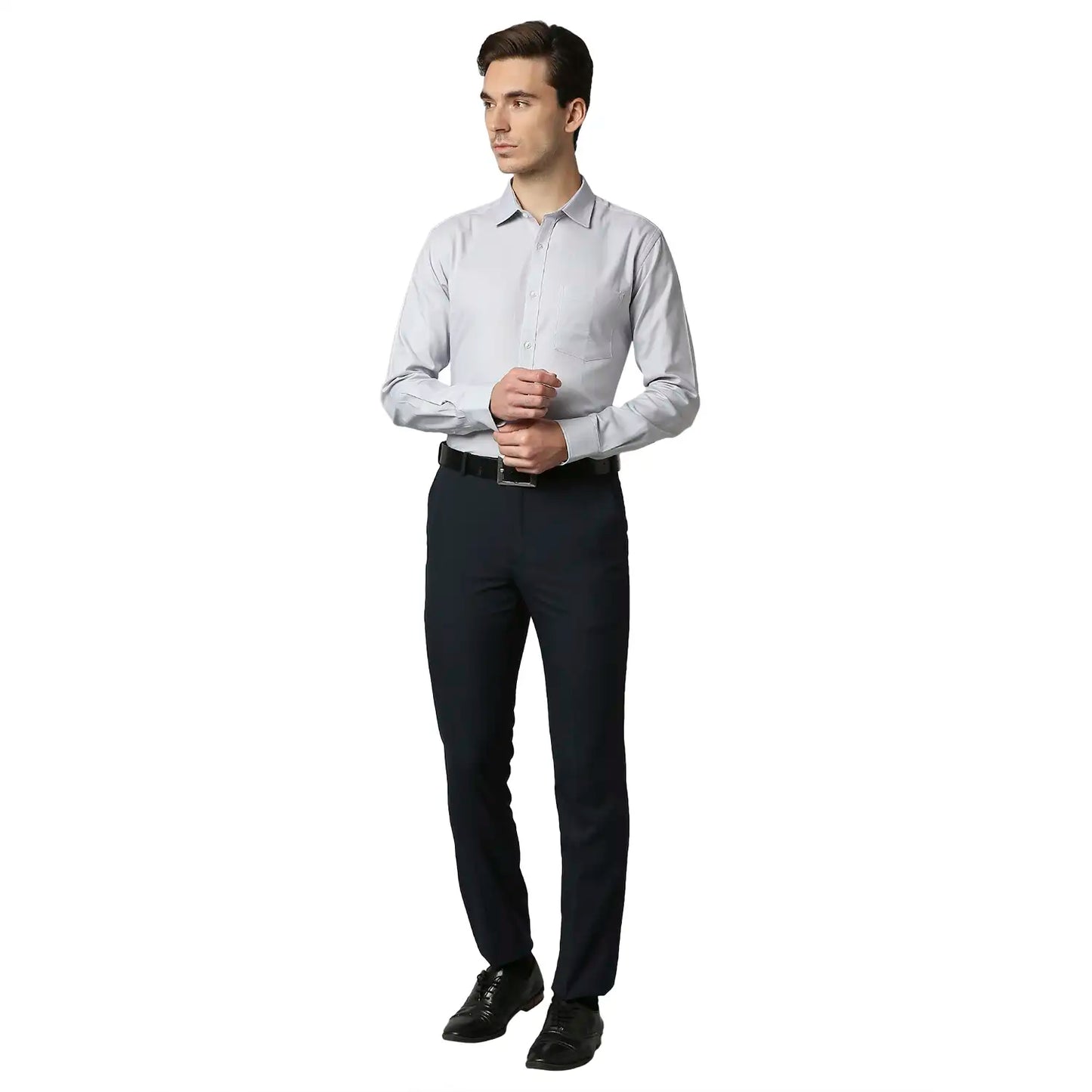 Men Slim Fit Medium Red Shirt