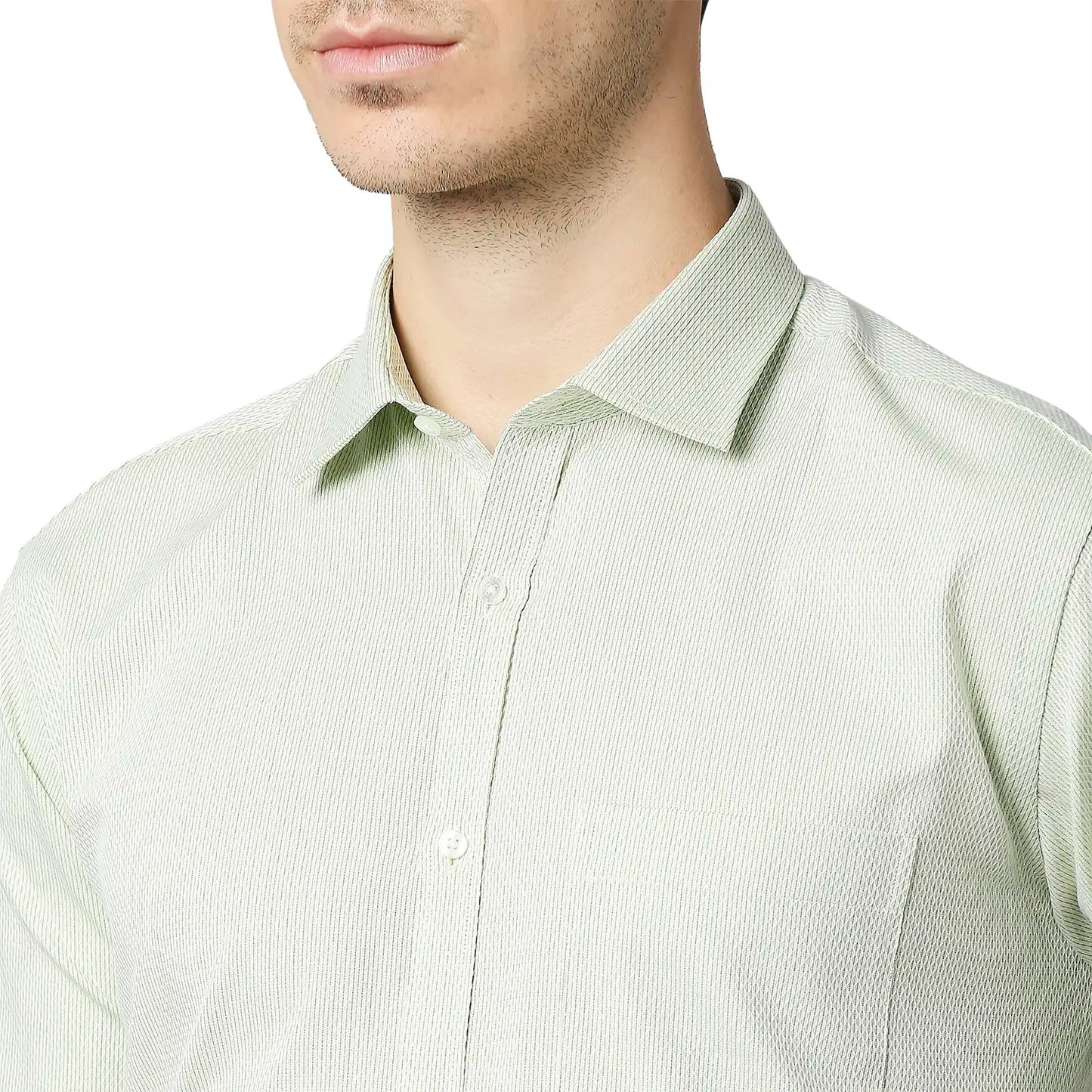 Men Slim Fit Medium Petrol Shirt