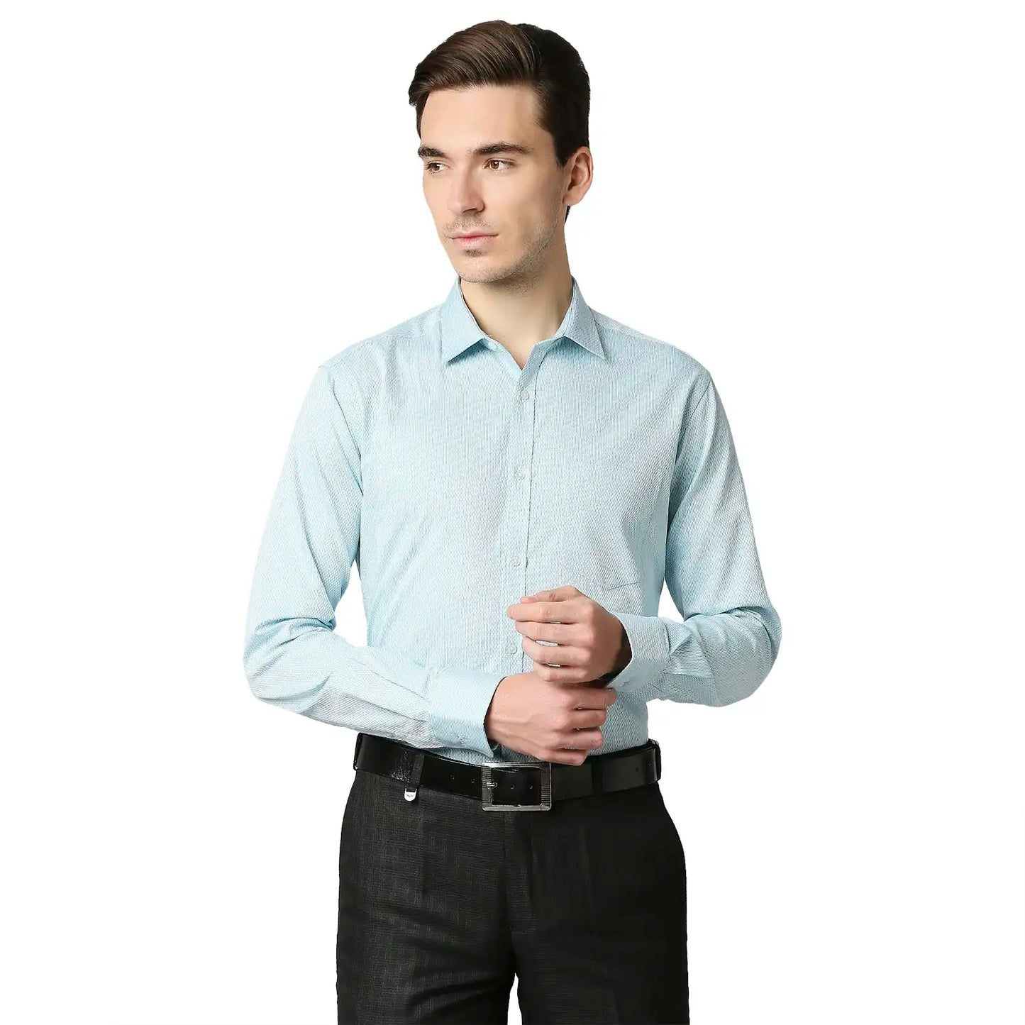 Men Slim Fit Medium Red Shirt