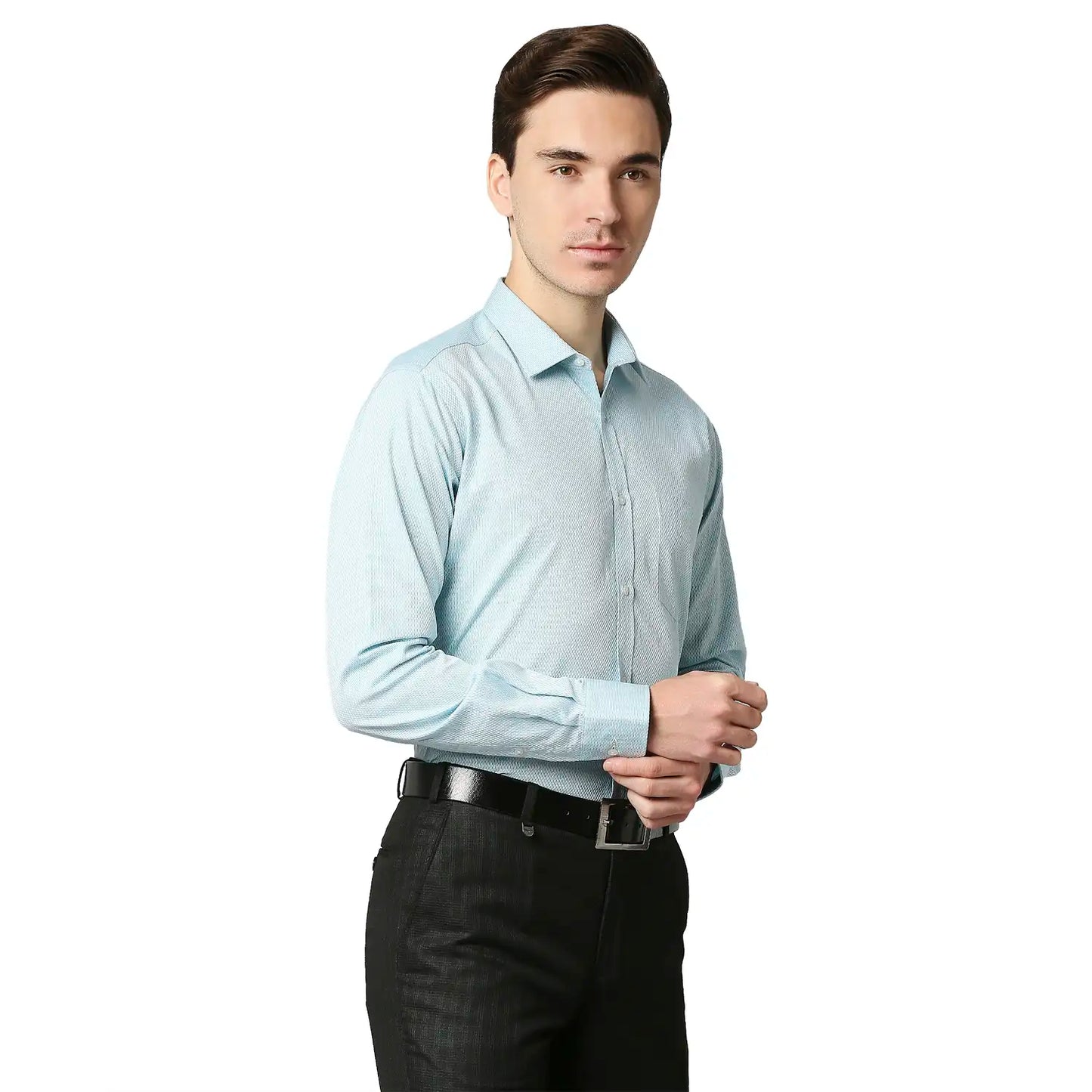 Men Slim Fit Medium Red Shirt