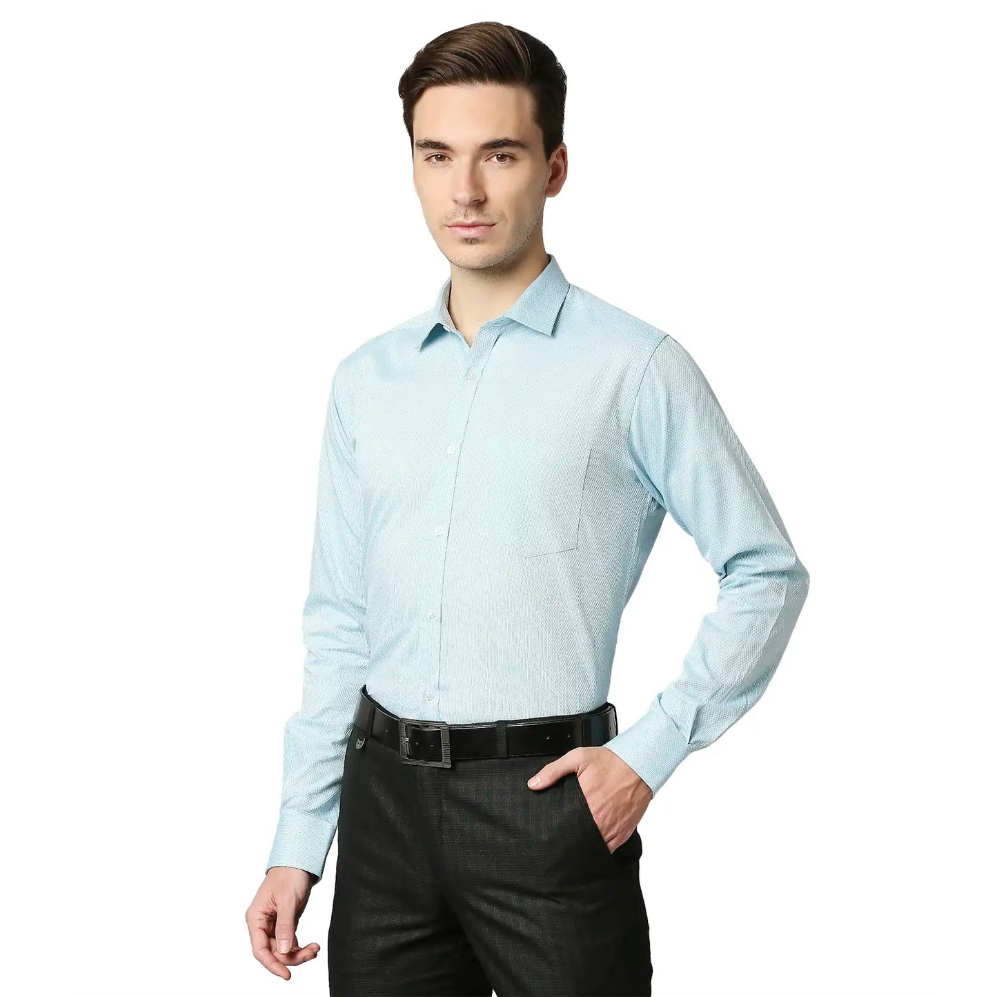 Men Slim Fit Medium Red Shirt