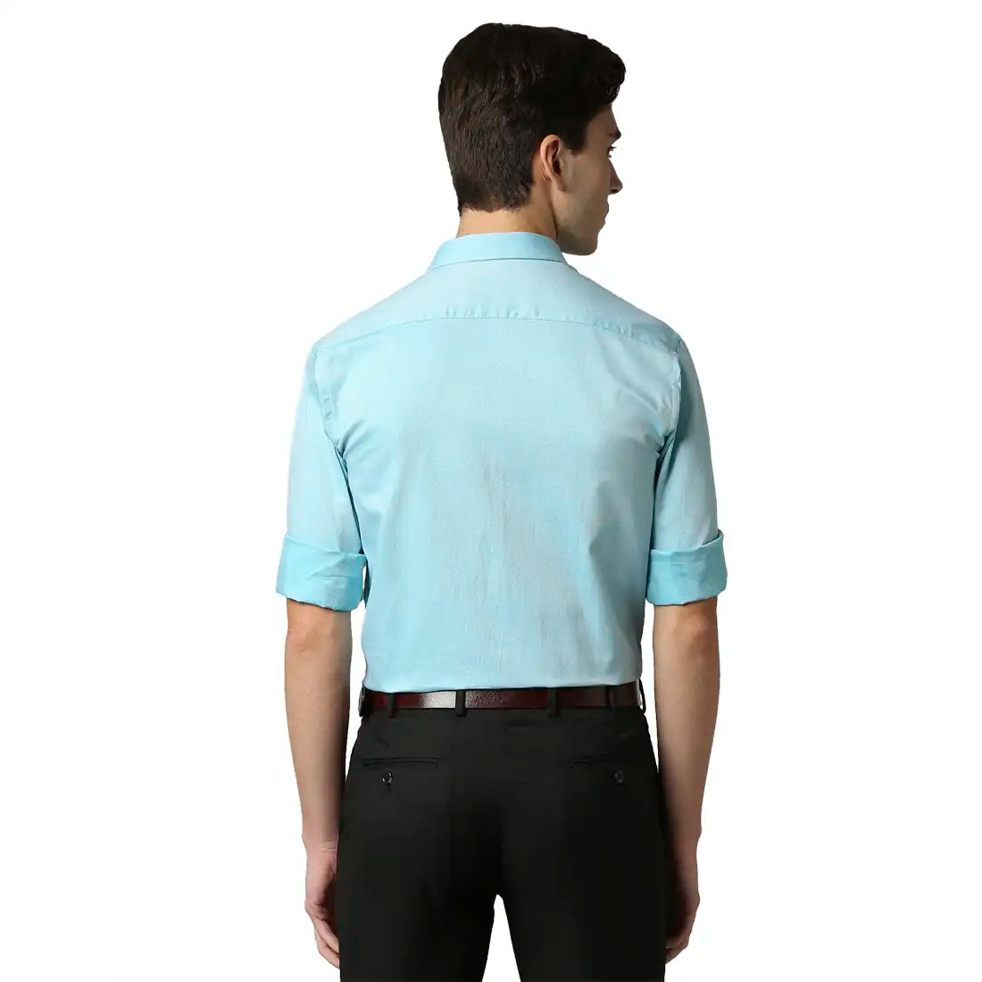 Men Slim Fit Medium Red Shirt
